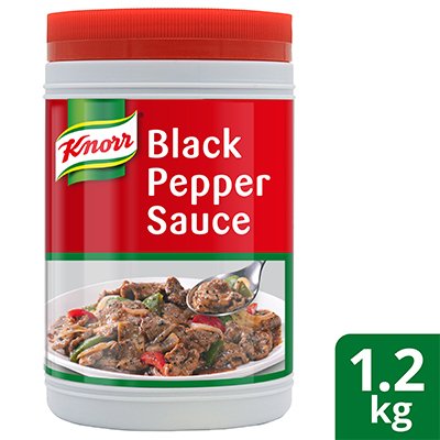Knorr Black Pepper Sauce 1.2kg (6 x 1.2kg) Carton