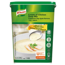 Laden Sie das Bild in den Galerie-Viewer, Knorr Cream of Chicken Soup 1kg (6 x 1kg) Carton
