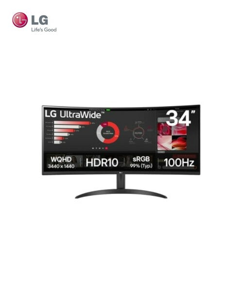 Lg-Monitor-34-34Wr50Qk-Ultrawide-Curve-M2M-Order-Solutions