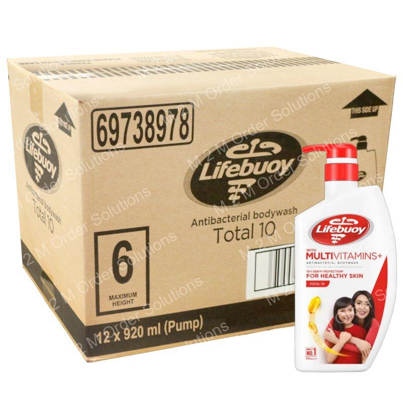 LIFEBUOY TOTAL 10 SOAP SHOWER 12x920ML