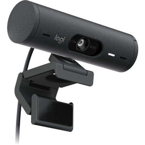 Logitech Brio 505 Video Conferencing Camera 4 Megapixel 60 Fps Graphite Usb Type C 1920 X 1080 Video Auto Focus 90 Angle 4X Digital Zoom Microphone For Notebook Display Screen Monitor