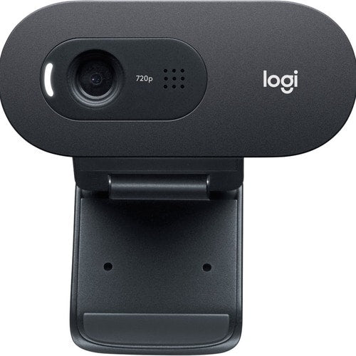 Logitech C505E Webcam 30 Fps Usb Type A 1280 X 720 Video Fixed Focus Widescreen Microphone For Notebook Monitor