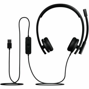 Logitech H570E Wired Over The Head Stereo Headset Black Microsoft Teams Certification Binaural Supra Aural 20 Hz To 20 Khz 190 Cm Cable Noise Cancelling Omni Directional Uni Directional Microphone Noise Canceling Usb Type A