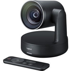 Logitech Video Conferencing Camera 13 Megapixel 60 Fps Matte Black Slate Grey Usb 3 0 3840 X 2160 Video Auto Focus