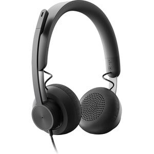 Logitech Wired Over The Head Stereo Headset Binaural Ear Cup 32 Ohm 20 Hz To 16 Khz Uni Directional Omni Directional Noise Cancelling Microphone Usb Type A Usb Type C