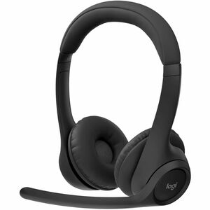 Logitech Zone 305 Wireless Over The Head On Ear Stereo Headset Microsoft Teams Certification Binaural Supra Aural 3000 Cm Bluetooth 32 Ohm 20 Khz To 50 Khz 100 Cm Cable Omni Directional Mems Technology Noise Cancelling Microphone