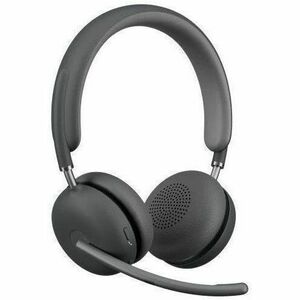 Logitech Zone Wireless 2 Wired Wireless Over The Head Stereo Headset Graphite Microsoft Teams Certification Binaural Ear Cup 5000 Cm Bluetooth 20 Hz To 20 Khz Omni Directional Mems Technology Noise Cancelling Microphone Usb Type C