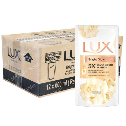 LUX SOAP SHOWER FRAGRANCE CAMELIA 12x600ML