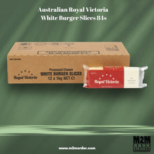 Laden Sie das Bild in den Galerie-Viewer, Australian Royal Victoria White Burger Slices 84S
