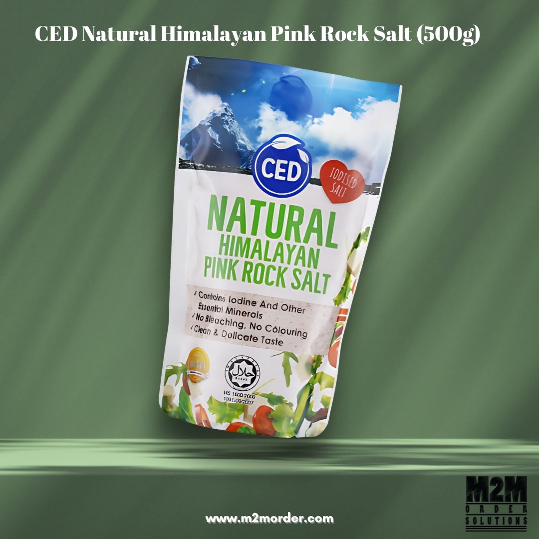 Ced Natural Himalayan Pink Rock Salt (500G)