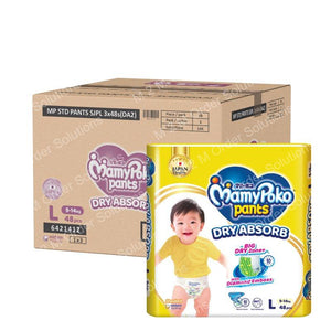 MAMY POKO PANTS L DIAPER BABY-3*48S