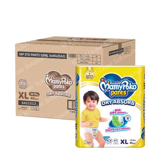 MAMY POKO PANTS XL DIAPER BABY-3*40S