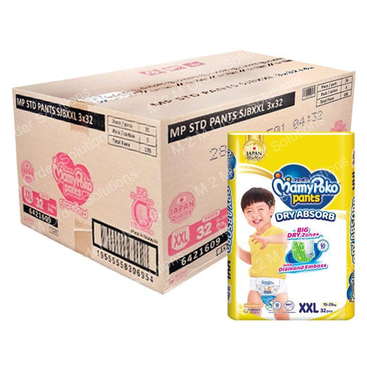 MAMY POKO PANTS XXL DIAPER BABY-3*32S