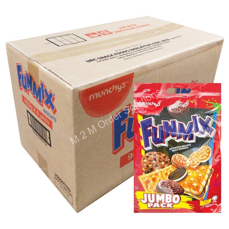 MUNCHYS FUNMIX BISKUT ANEKA 6*900G