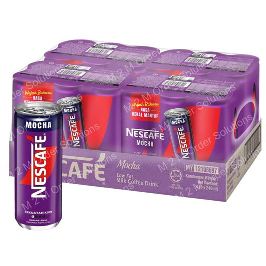 NESCAFE COFFEE MOCHA CAN 4*6*240ML