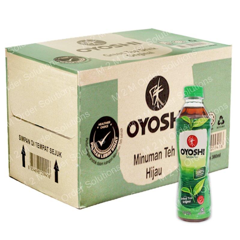 OYOSHI TEA HIJAU ORIGINAL 24*380ML