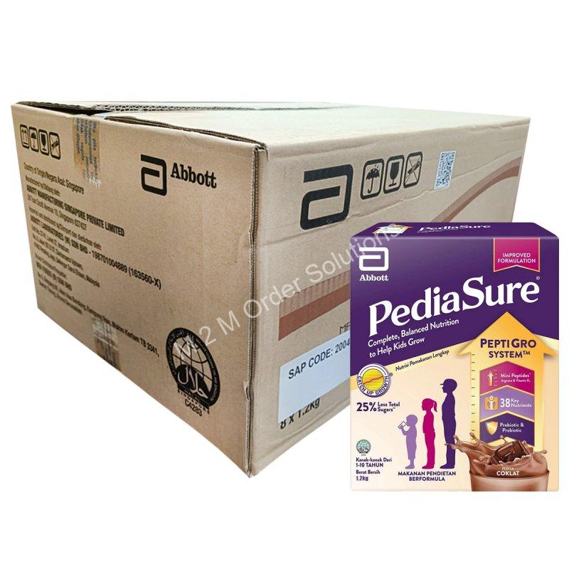 PEDIASURE MILK 1-10 YEARS CHOCOLATE 8*1.1KG
