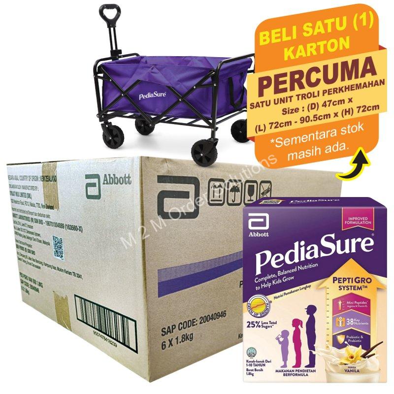 PEDIASURE MILK 1-10 YEARS VANILA 6*1.8KG