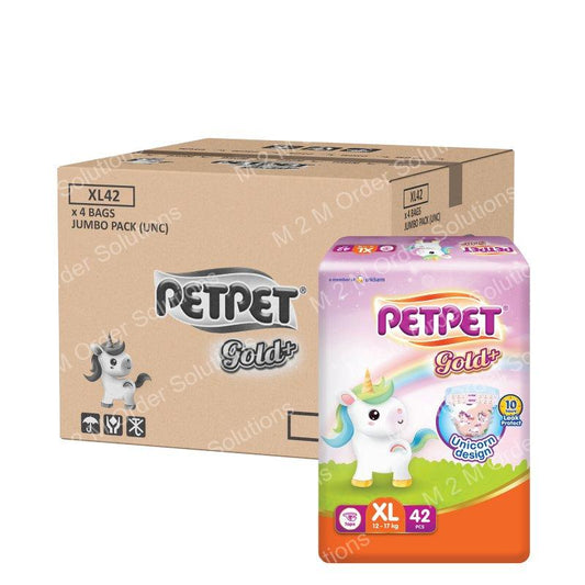 PETPET GOLD TAPE XL DIAPER BABY-4*42S