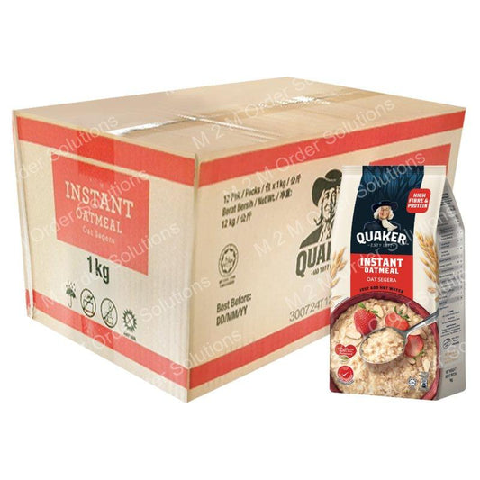 Quaker-Oat-Instant-12x1Kg-M2M-Order-Solutions