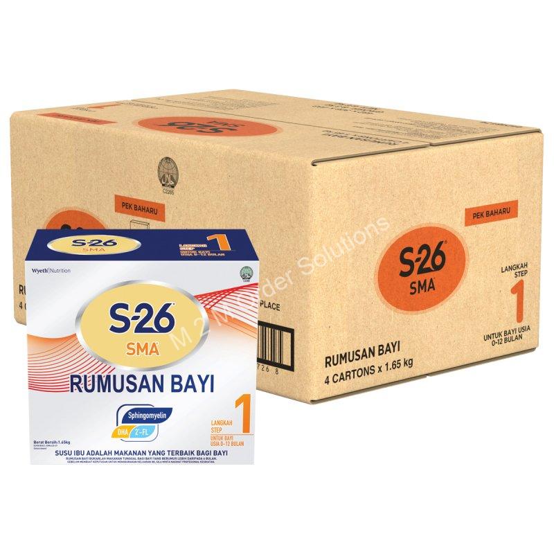 S26 SMA MILK POWDER STEP-1 4*1.65KG
