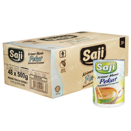 Saji-Milk-Creamer-Sweetened-Pekat-48x500G-M2M-Order-Solutions