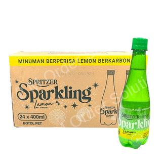 SPRITZER SPARKLING MINERAL WATER LEMON 400ML