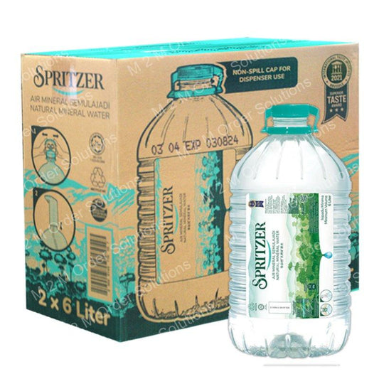 SPRITZER WATER MINERAL 2*6L