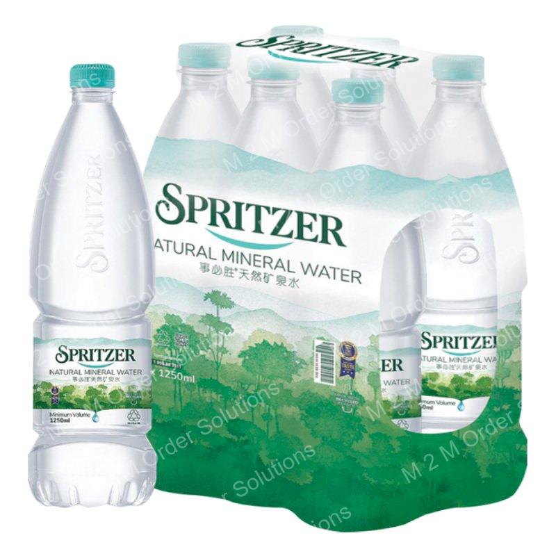 SPRITZER WATER MINERAL 6*1.25L