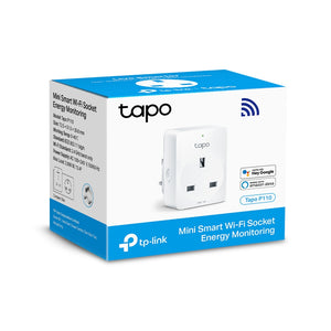 Tp-Link Smart Wi-Fi Socket, Energy Monitoring Tapo P110