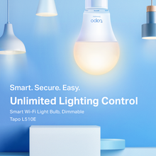 Load image into Gallery viewer, Tp-Link Tapo L510E Smart Wi-Fi Light Bulb, Dimmable
