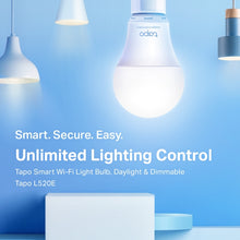 Load image into Gallery viewer, Tp-Link Tapo L510E Smart Wi-Fi Light Bulb, Dimmable
