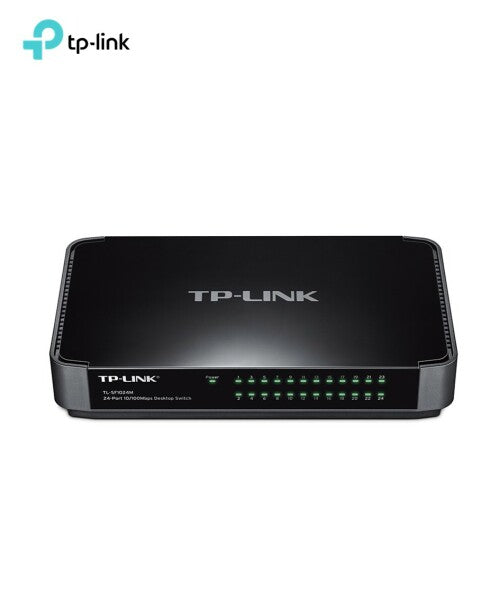 TPLINK DESKTOP 24-PORT 10/100M SWITCH UNMANAGED