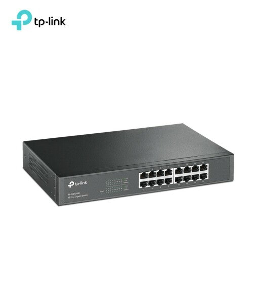 TPLINK DESKTOP/RACKMOUNT 16-PORT SWITCH UNMANAGED PURE-GIGABIT