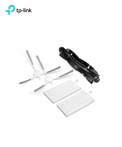 TPLINK KIT ( MAIN BRUSH x 1, SIDE BRUSH x 2, WASHABLE HEPA FILTER x 2 ) REPLACEMENT