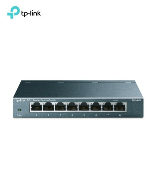 TPLINK PURE-GIGABIT UNMANAGED DESKTOP 8-PORT