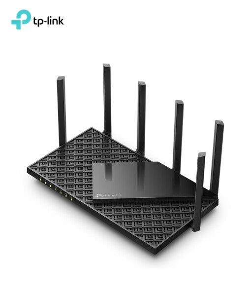 TPLINK ROUTER TRI-BAND ANTENNA 6E WI-FI , AX5400 ROUTER 6X