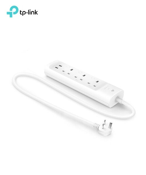 TPLINK WITH 2USB 2.4GHZ WIFI SURGE PORTS PROTECTION B/G/N 3OUTLETS SMART