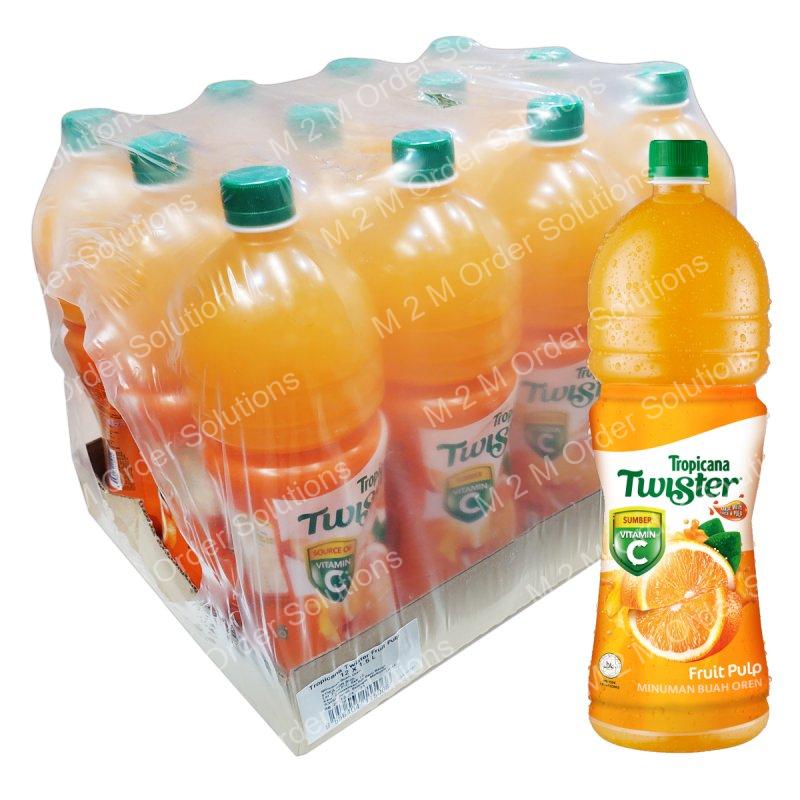 TROPICANA TWISTER ORANGE 12*1.5L