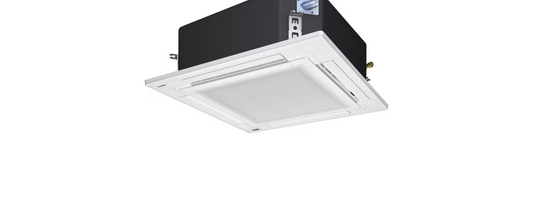 Panasonic- R32 Inverter NX Series Deluxe 4-Way Cassette Indoor and Outdoor set