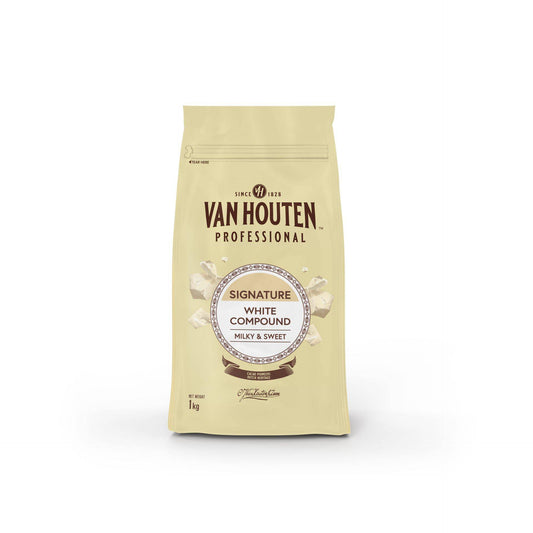VAN HOUTEN PROFESSIONAL Signature White Compound Coins 1kg